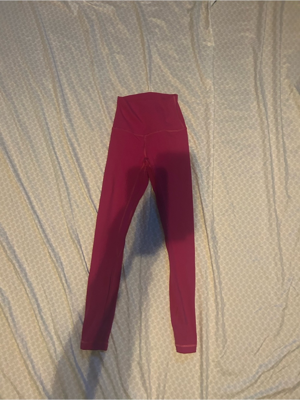 High-Waist Active Leggings - Pink